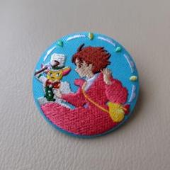 耳をすませば　刺繍缶バッジ　11個セット　スタジオジブリ Amazon.co.jp: 耳をすませば ジブリ 刺繍缶バッチ : おもちゃ