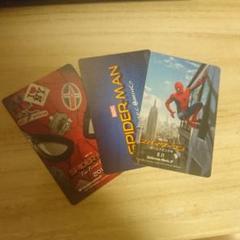 スパイダーマン ホームカミング ムビチケ3枚セット