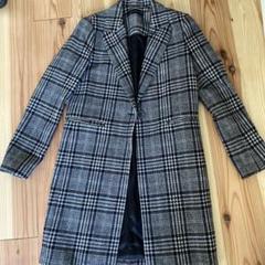 ZARA チェスターコート チェック柄 EUR S ZARA WOMAN チェック柄ロングコート EUR 36 - メルカリ