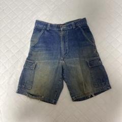 90s USA製 Stussy デニム カーゴショーツ W30 ハーフパンツ