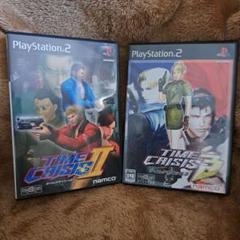 タイムクライシス2、タイムクライシス3 2本セット PS2用ソフト