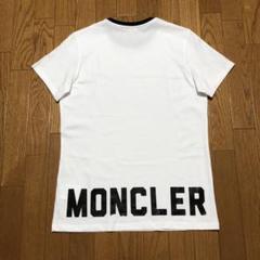 新品同様　モンクレール　バックプリント　Tシャツ　M 国内正規品 4S340