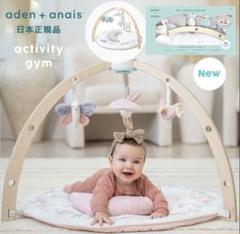 【新品未開封】aden + anais モンフルール ベビージム メリー ピンク