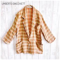 イタリア製 一点もの UMBERTO GINOCCHIETTI リネンジャケット