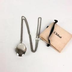 ⭐️美品⭐️Chloe パールロゴ付きネックレス　ケース・カード付き ⭐️美品⭐️Chloe パールロゴ付きネックレスケース・カード付き