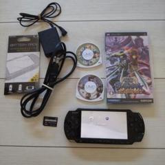 良品★psp3000本体★黒★新品バッテリー、ゲーム３つ、メモリー、充電器付き♪