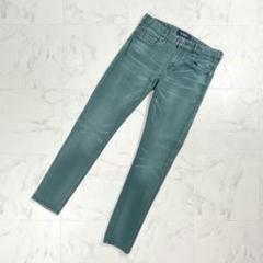 スコッチ&ソーダ デニムパンツ ダメージ加工 緑 W30/L32*YC191のサムネイル