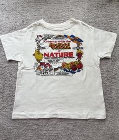 デニムダンガリー NATURE Tシャツ 120cm ホワイト 美品