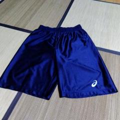 ASICS ネイビー ハーフパンツ