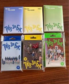 TWICE this is for 特典トレカ　ポラロイド 開封済み