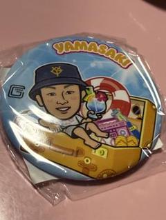 山崎伊織　缶バッジ　キーホルダー 山崎伊織 缶バッジ - メルカリ