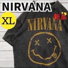 ニルヴァーナ NIRVANA海外バンドTシャツロックティー新品未使用2500XL