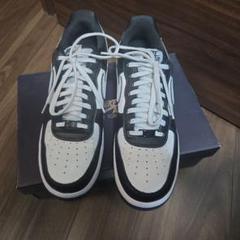 Nike Air Force 1 WHITE-BLACK-RACER BLUE