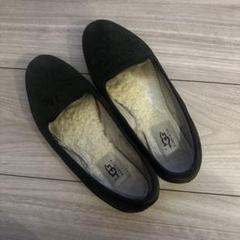 UGG モカシン  scalloped moc ブラック 25cm  新品未使用 スカラップド モック 1118841｜モカシン・ローファー｜UGG