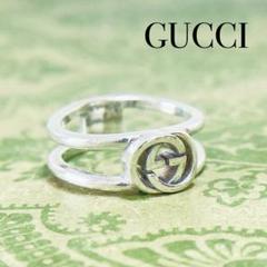 ✴︎美品✴︎ GUCCI グッチ Gリング オープン シルバー GUCCI - 極美品 グッチ Gロゴ オープン シルバー925 リング/25