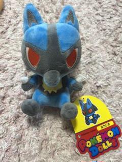 ポケモン》ポケドール ルカリオ ぬいぐるみ タグ付き - メルカリ