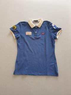 お値下げ　新品！ROSASEN ポロシャツ 青と紺のストライプ　半袖　Lサイズ 楽天市場】【30%OFF】ロサーセン ゴルフウェア メンズ