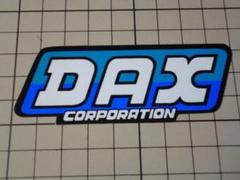 正規品 DAX CORPORATION ステッカー 90×34mm 当時物