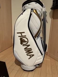HONMA ゴルフキャディバッグ ホワイト　定価17,600円半額 HONMA ゴルフキャディバッグ ホワイト 定価17,600円半額 - メルカリ