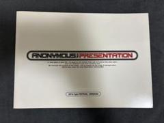 【新品未使用】希少品 ANONYMOUS;CODE アノニマスコード　本