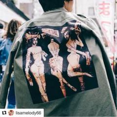 金子國義×リサメロディー⭐︎ワークシャツジャケットリサメロディ即日発送激レア