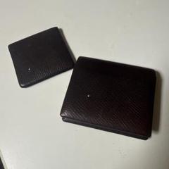 【ファッション通販】 T.MBH 葉合せ2つ折り財布 コイン札ロシアンカーフヴォリンカ 小物