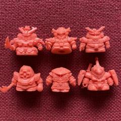 ガン消し SDガンダム 橙 オレンジ 6体セット 武者 - メルカリ