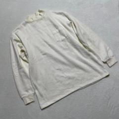 ⭐️スタンピード⭐️ハイネックトップス ホワイト 裏起毛 あったか LLサイズ