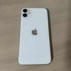 最終お値下げ】Apple iPhone 11(64GB)ホワイト 本体＋箱