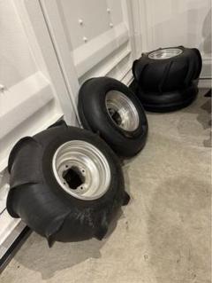 ヤマハ　YF450  アルミ　サンドタイヤセット ヤマハYF450 アルミサンドタイヤセット