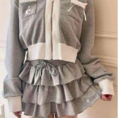 epine é frill skirt pants グレー