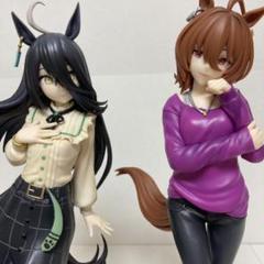 【開封済み】ウマ娘フィギュア マンハッタンカフェ・アグネスタキオン2種