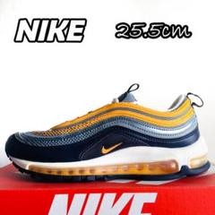 新品 NIKE AIR MAX97 ホワイト イエロー 25.5cm Y-179