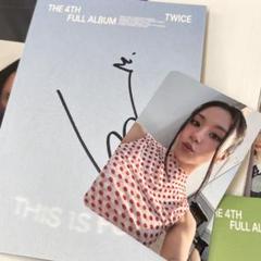 TWICE 直筆サイン チェヨン THIS IS FOR④
