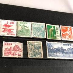 カタログ価格47,050円！プレミア切手揃い！昭和透かしなし切手8種！格安！ m79379424721_1.jpg?1528117488