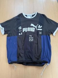 PUMA DISCOVERED Tシャツ L黒・青
