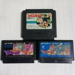 ファミコンRPG3本セット ファミコンジャンプ2ドラクエ動作確認済【ジャンク品】