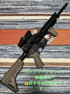 M4 PTS ストック　グリップ　バーティカルグリップ　FDE 3点セット 美品 M4 PTS ストック グリップ バーティカルグリップ FDE 3点セット