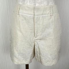 ボールジー トゥモローランド パンツ ショート ショーパン 薄手 アイボリー 白