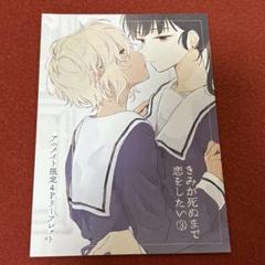 きみが死ぬまで恋をしたい 3巻購入特典 リーフレット