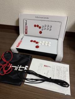 hitBOX レバーレス アーケードコントローラー　美品 工場直売 受注生産】MINI BOX レバーレスコントローラー (ボタン