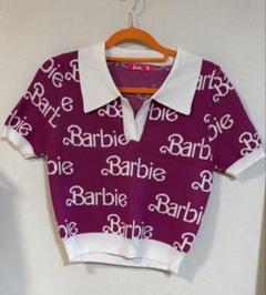Barbie ロゴ入りポロセーター Sサイズ