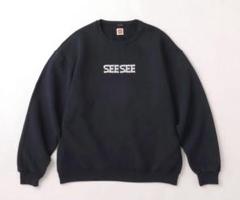 seesee スウェット SEE SEE SEESEE シーシー 国内正規 24SS BOOTLEG CREW ブーと