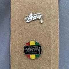 激レア未開封!【STUSSY】ピンバッジSET  オールドステューシー STUSSY - レア STUSSY ステューシー 缶バッジセット 非売品 OLD
