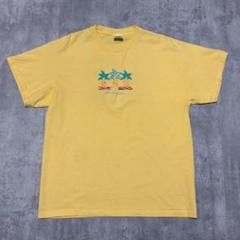 00s DELTA Tシャツ　刺繍　bermuda バミューダ諸島　ヤシの木