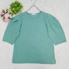 【a.v.v】 5分袖トップス パフスリーブ （L） フェミニン カットソー