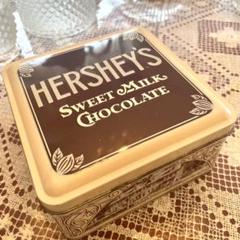 超美品 ビンテージ HERSHEY'S ハーシーズ 缶 チョコレート缶