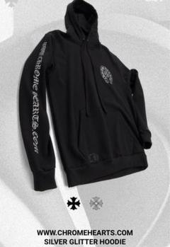 2025年最新】Chrome Hearts SILVER GLITTER HOODIEの人気
