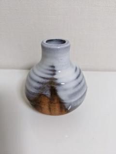 山口県【萩焼一輪挿し】陶器【日本の伝統的工芸品】花瓶　和風　新品未使用