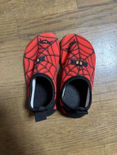 スパイダーマン 水遊び用シューズ